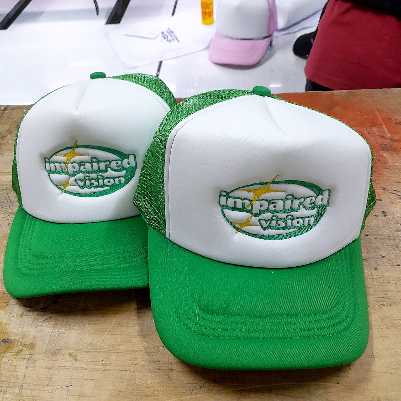 CUSTOM BRANDED CAPS