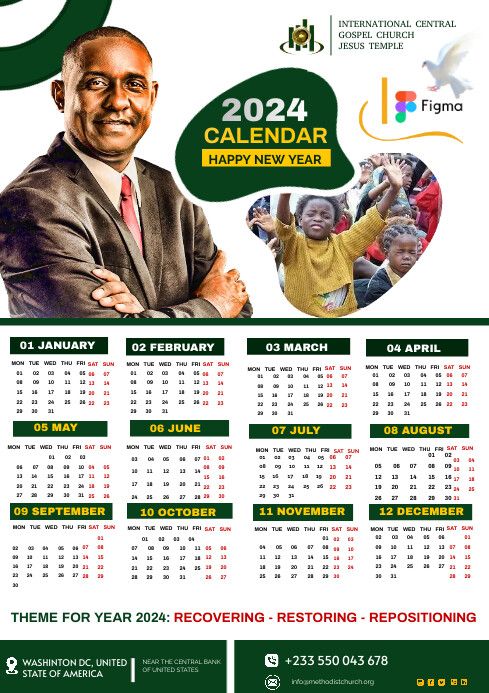 Church calendars