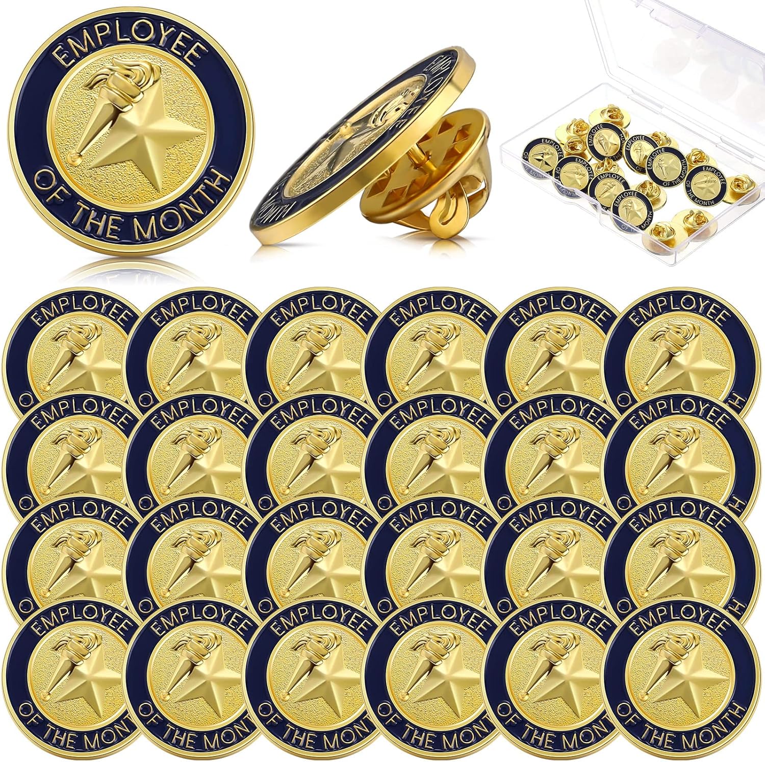 Employee of The Month Lapel Pin 2