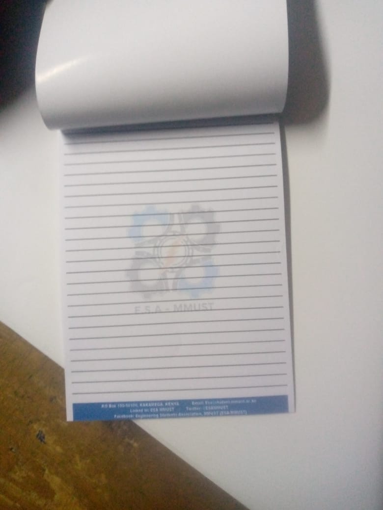 Custom A6 notepad printing