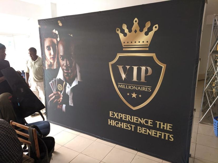 Exhibition Backdrop banner