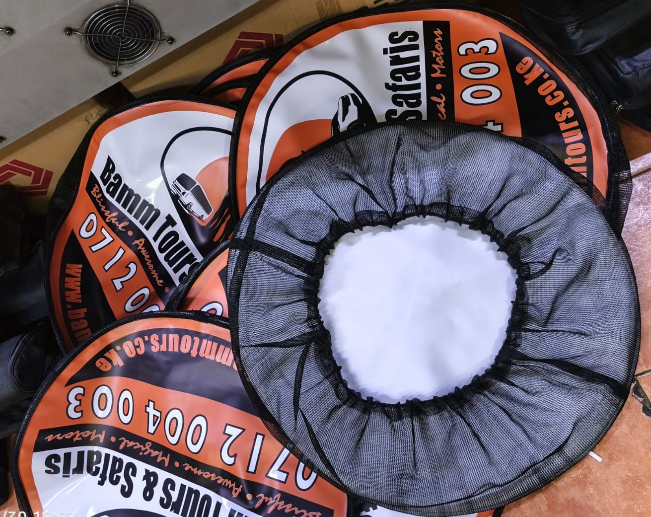 SPARE WHEEL COVER PRINTING S(28)