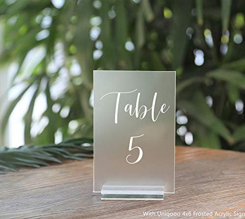Table Numbers