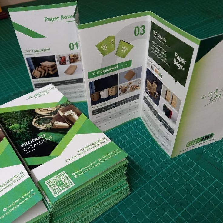 custom folded leaflets