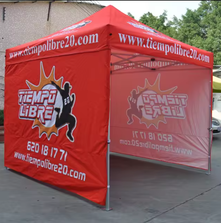 Gazebo Tents branding