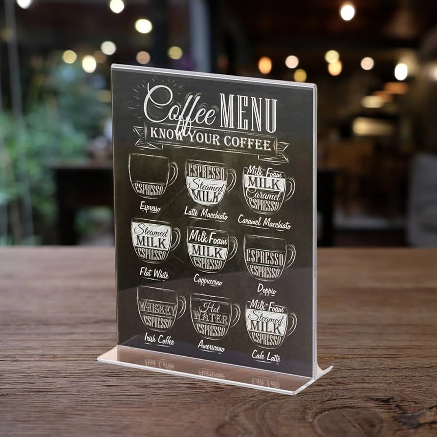 Menu holder