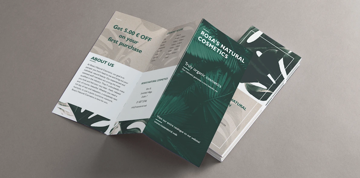 Tri - fold Brochure